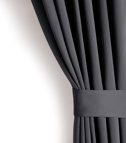 Tmavosivý dimout záves 140x245 cm Kierra – Restilo
