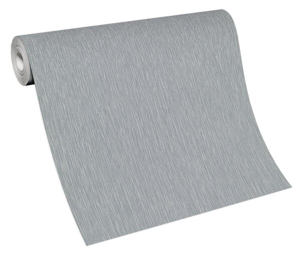 DIMEX | Vliesová tapeta na stenu WPE-902039 | 0,53 x 10,05 m | metalická, šedá