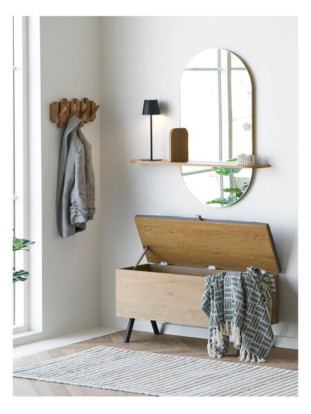 Truhla v dekore duba v prírodnej farbe 92x48x33 cm Barco – House Nordic