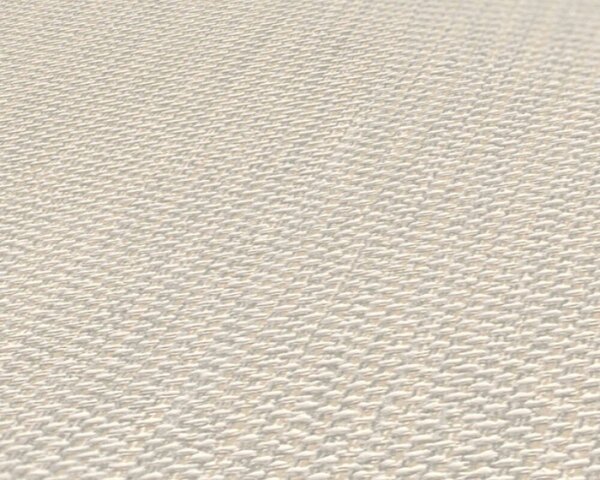 A.S. Création | Vliesová tapeta na stenu Casual Living 3955-11 | 0,53 x 10,05 m | krémová, béžová, metalická