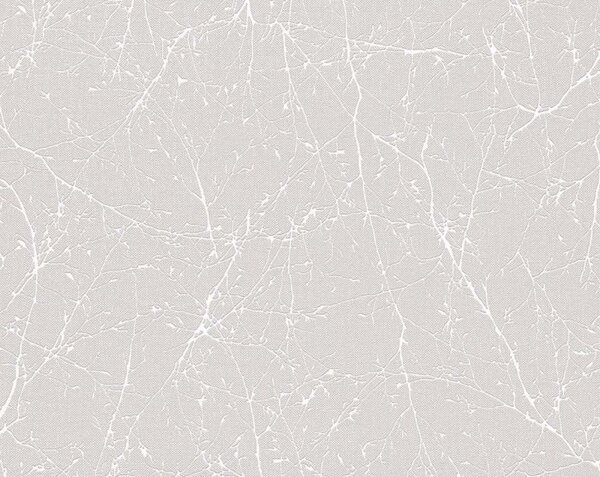 A.S. Création | Vliesová tapeta na stenu Elegance 30507-1V | 0,53 x 10,05 m | biela, béžová