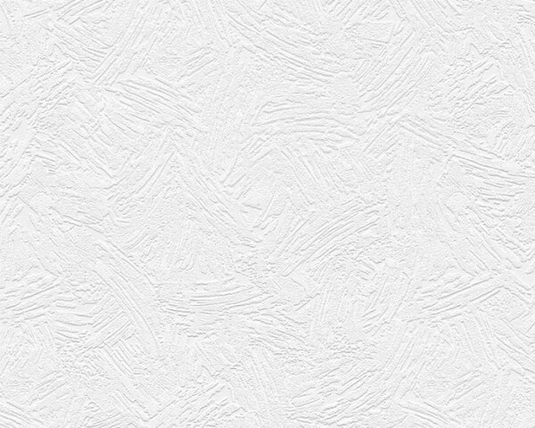 A.S. Création | Vinylová tapeta na stenu Simply White 3303-21 | 0,53 x 10,05 m | biela