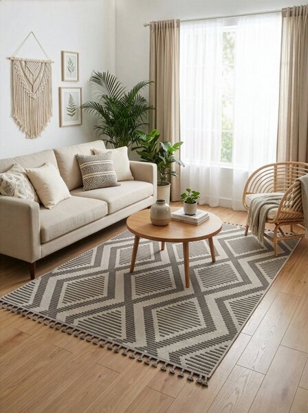 Dekorstudio Koberec BOHO LINEA4, hnedý Rozmer koberca: 80x150cm