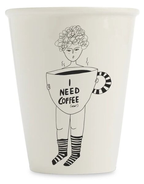 Porcelánový hrnček Coffee Now 220 ml