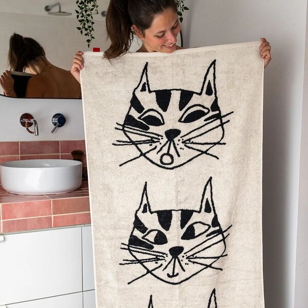 Bavlnená osuška Kitty 70 × 140 cm