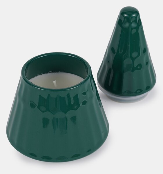 Sinsay - Vonná sviečka v tvare vianočného stromčeka - zelená
