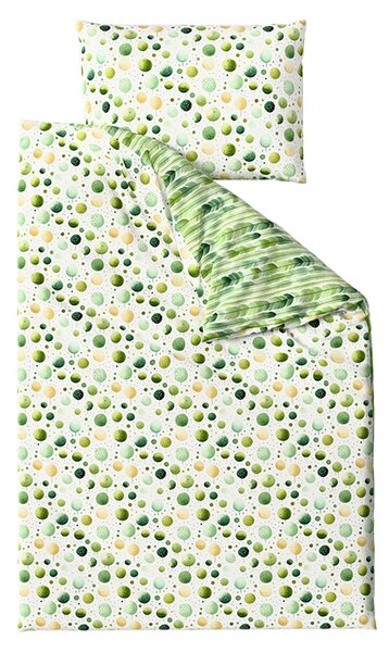 Polybavlnené obliečky GREEN TREES POLY zelené Rozmer obliečky: 70 x 90 cm | 140 x 200 cm