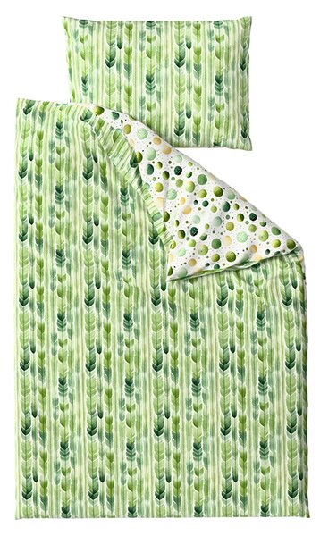 Polybavlnené obliečky GREEN TREES POLY zelené Rozmer obliečky: 70 x 90 cm | 140 x 200 cm