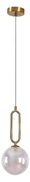 RABALUX 72303 Rosehip závesné svietidlo D150mm 1xG9 champagne, viacfarebná