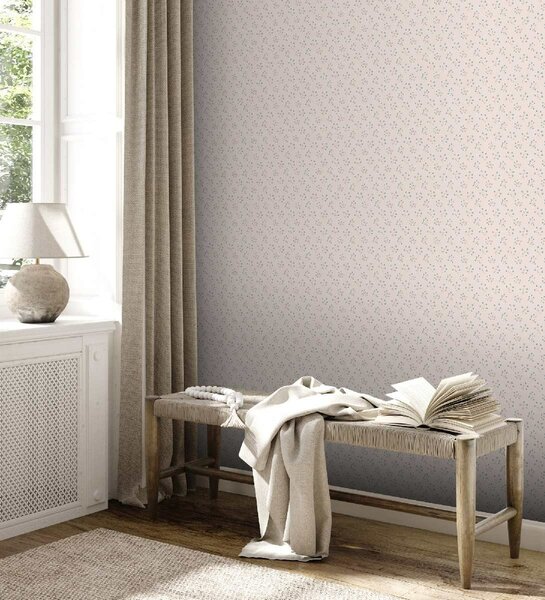 A.S. Création | Vliesová tapeta na stenu Maison Charme 39074-2 | 0,53 x 10,05 m | zelená, modrá, béžová, krémová