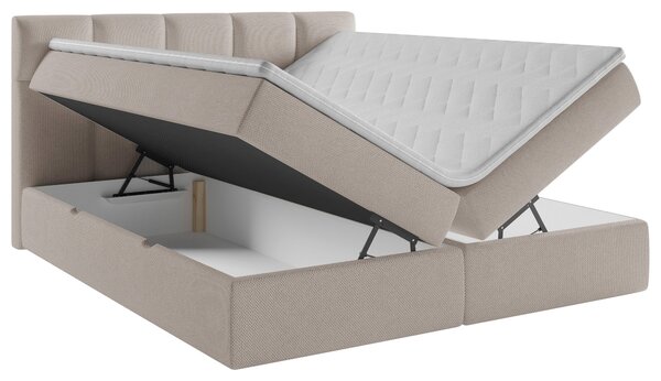 AMERICKÁ POSTEĽ, 140/200 cm, béžová MID.YOU - Online Only spálne, Online Only