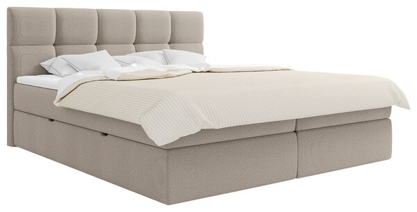 AMERICKÁ POSTEĽ, 140/200 cm, béžová MID.YOU - Online Only spálne, Online Only
