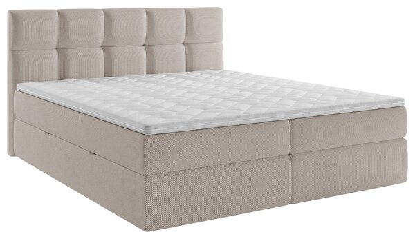 AMERICKÁ POSTEĽ, 140/200 cm, béžová MID.YOU - Online Only spálne, Online Only