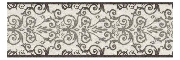 A.S. Création | Vliesová bordúra na stenu Versace 93547-2 | 17,7 cm x 5 m | čierna, biela