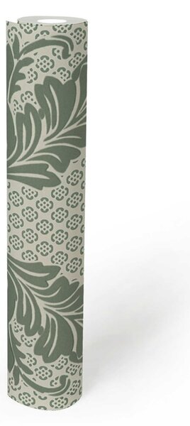 A.S. Création | Vliesová tapeta na stenu Luxury Wallpaper 30544-3 | 0,52 x 10 05 m | šedá, zelená