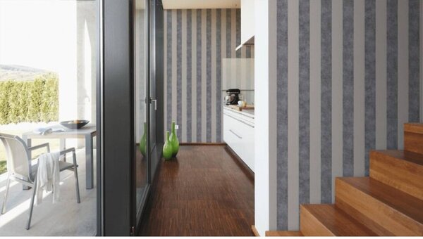A.S. Création | Vliesová tapeta na stenu Trendwall 37271-1 | 0,53 x 10,05 m | béžová, šedá