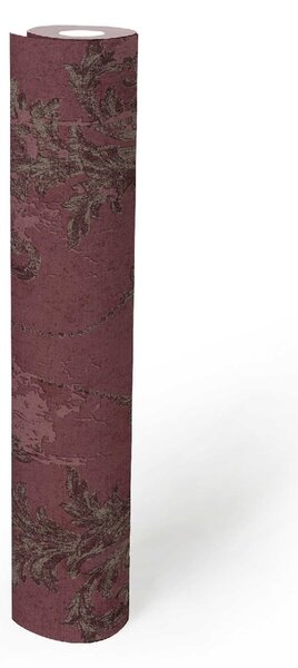 A.S. Création | Vliesová tapeta na stenu History of Art 37648-4 | 0,53 x 10,05 m | fialová, metalická