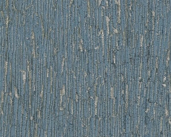 A.S. Création | Vliesová tapeta na stenu Smart Surfaces 39562-1 | 0,53 x 10,05 m | modrá, zlatá