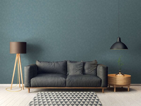 A.S. Création | Vliesová tapeta na stenu Smart Surfaces 39566-9 | 0,53 x 10,05 m | vining ivy, modrá
