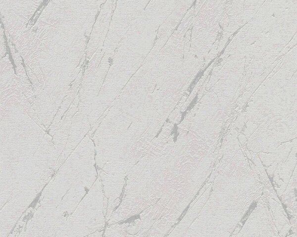 A.S. Création | Vliesová tapeta na stenu Casual Living 39336-1V | 0,53 x 10,05 m | šedá, metalická