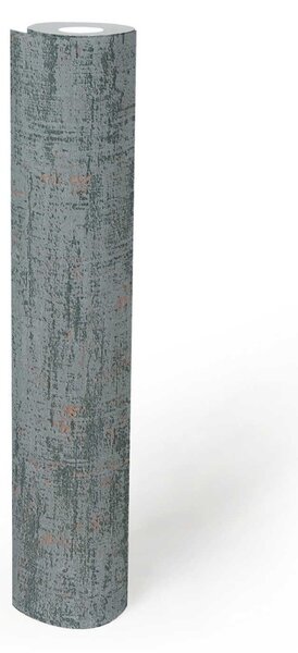 A.S. Création | Vliesová tapeta na stenu Stories of Life 39657-1 | 0,53 x 10,05 m | šedá, zelená, medená