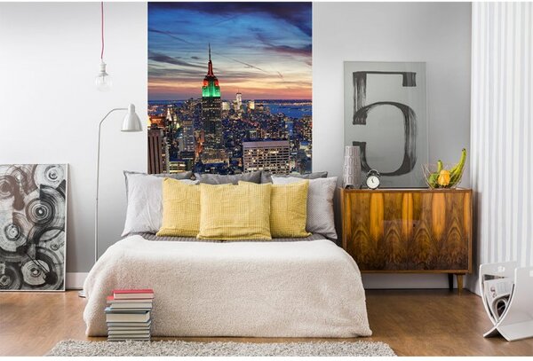 DIMEX | Vliesové fototapety na stenu Mrakodrapy v New Yorku MS-2-0014 | 150 x 250 cm | viacfarebná