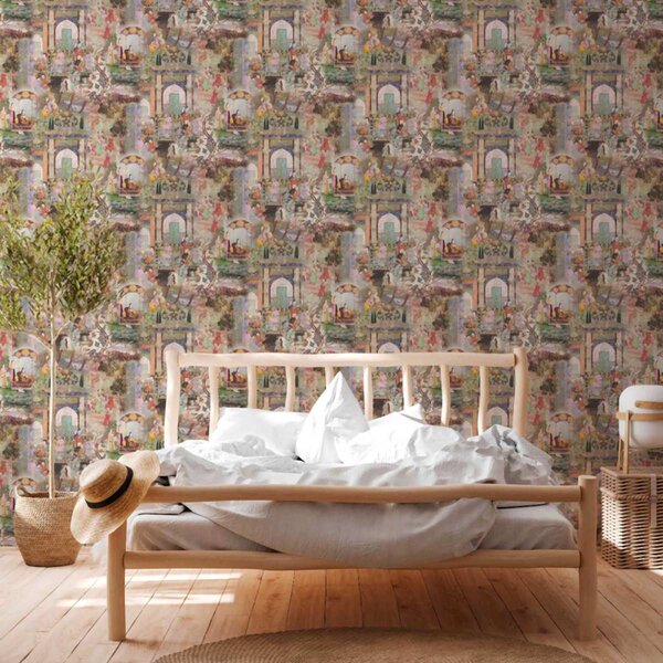 A.S. Création | Vliesová tapeta na stenu Dream Flowery 38174-1 | 0,53 x 10,05 m | viacfarebná