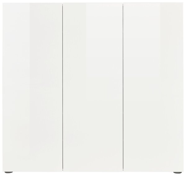 SKRINKA NA TOPÁNKY, biela, 120/115/34 cm Xora - Skrine, regály & police na topánky