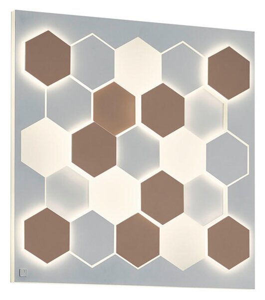 STROPNÉ LED SVIETIDLO, 55/55/7,5 cm Cinque - Interiérové svietidlá