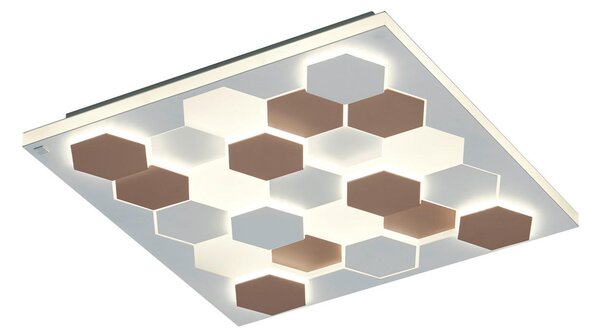 STROPNÉ LED SVIETIDLO, 55/55/7,5 cm Cinque - Interiérové svietidlá