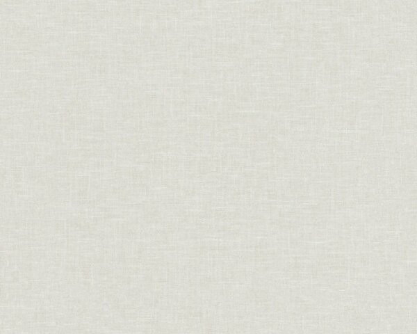 A.S. Création | Vliesová tapeta na stenu Linen Style 36634-1 | 0,53 x 10,05 m | šedá, biela