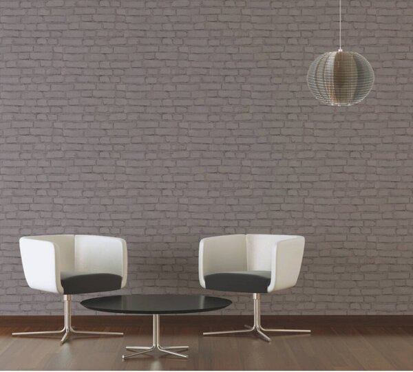 A.S. Création | Vliesová tapeta na stenu New Studio 37414-3 | 0,53 x 10,05 m | červená, čierna, šedá