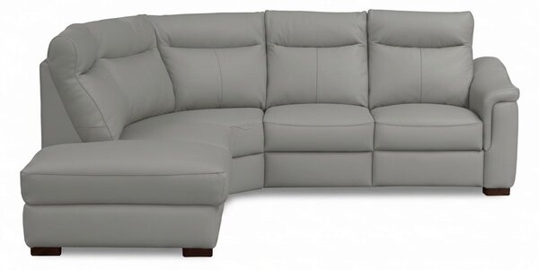 ROHOVÁ SEDAČKA, textil, koža, bahenná hnedá Livetastic - Sedačky, Online Only