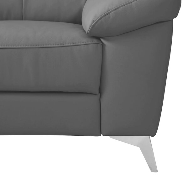 ROHOVÁ SEDAČKA, textil, koža, čierna Livetastic - Sedačky, Online Only