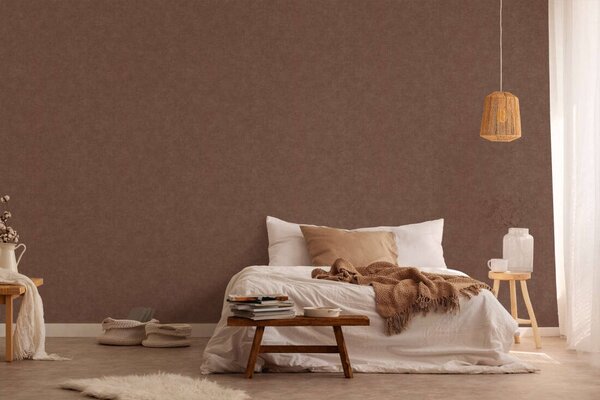 A.S. Création | Vliesová tapeta na stenu Smart Surfaces 39567-1 | 0,53 x 10,05 m | hnedá