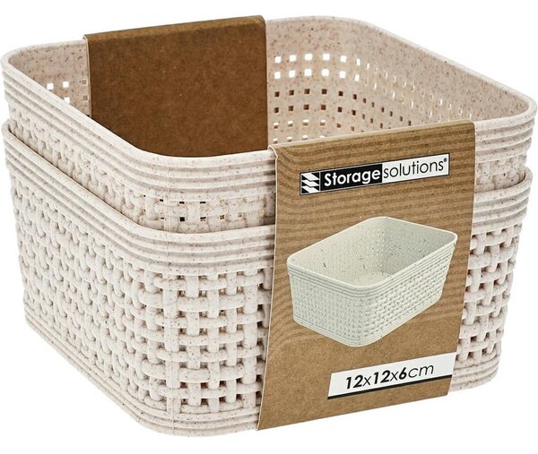 Storage Solutions Súprava 2 ks úložných košov Virea béžová