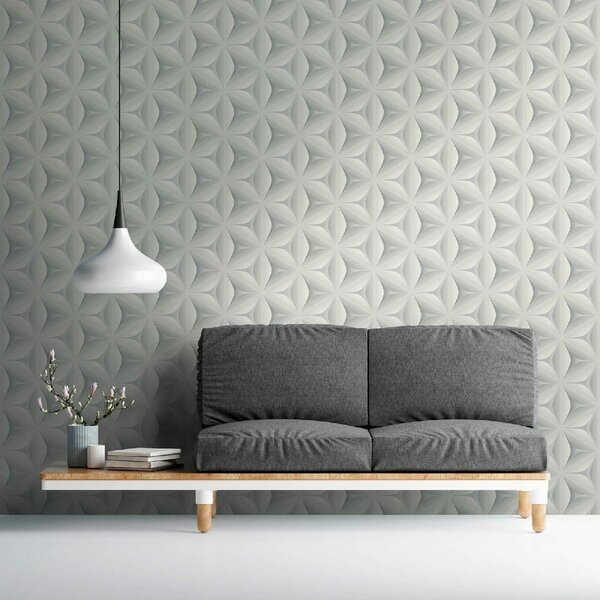 A.S. Création | Vliesová tapeta na stenu Styleguide Jung 96042-1 | 0,53 x 10,05 m | šedá