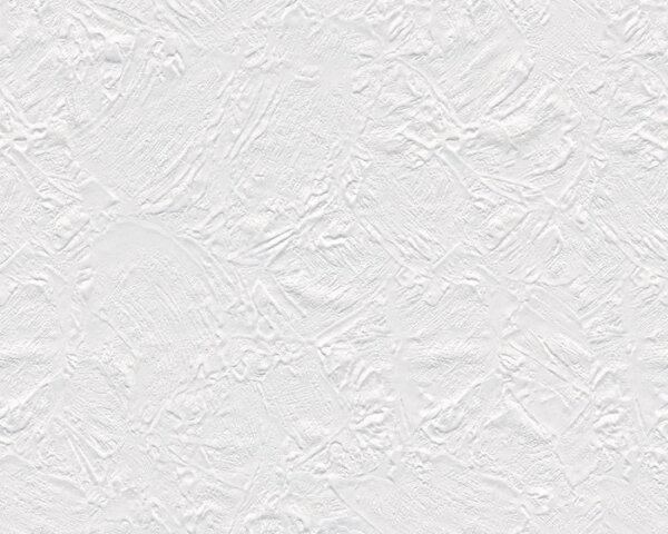 A.S. Création | Pretierateľná vliesová tapeta na stenu Meistervlies 1414-15 | 0,53 x 10,05 m | biela pretierateľná