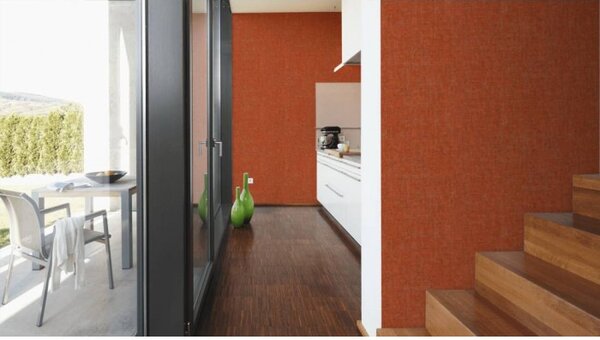 A.S. Création | Vliesová tapeta na stenu Borneo 32262-1 | 0,53 x 10,05 m | zlatá, červená