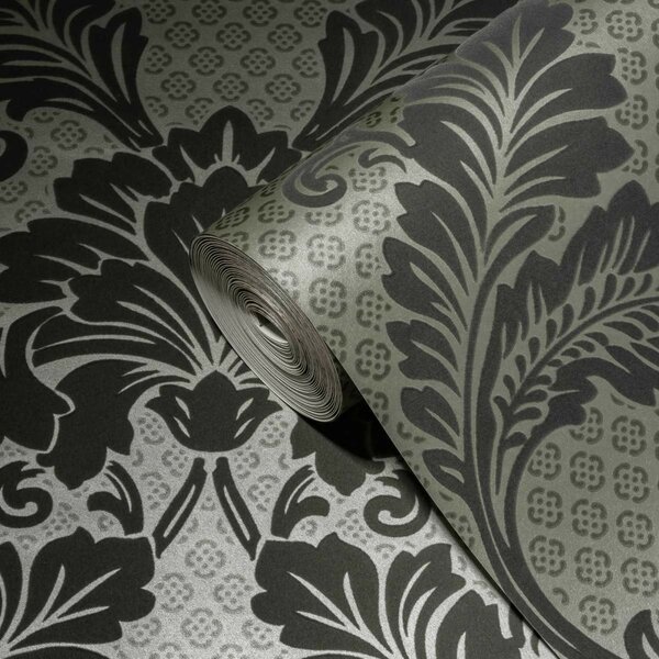 A.S. Création | Vliesová tapeta na stenu Luxury Wallpaper 30544-4 | 0,52 x 10 05 m | béžová, šedá, metalická
