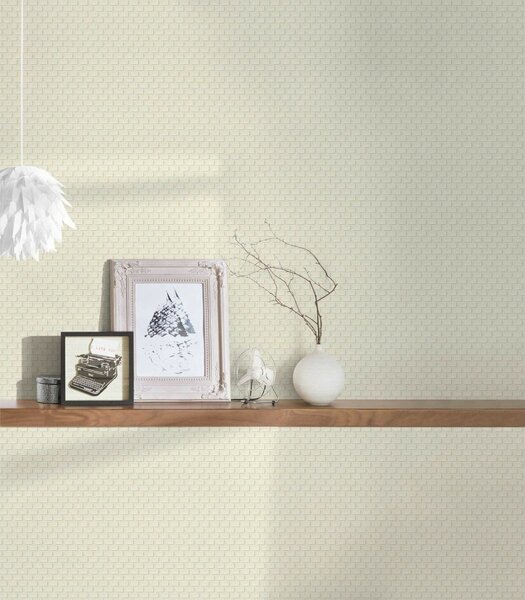 A.S. Création | Vliesová tapeta na stenu Luxury Wallpaper 31908-1 | 0,53 x 10,05 m | krémová