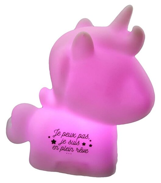 LED detské nočné svetlo JEDNOROŽEC 10x7,5 cm