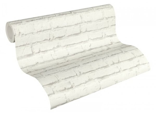 A.S. Création | Vliesová tapeta na stenu Free Nature 34399-2 | 0,53 x 10,05 m | šedá