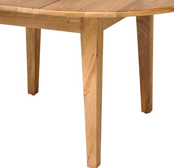 JEDÁLENSKÝ STÔL, mangové drevo, prírodná farba, 115/76/115 cm Livetastic - Online Only jedálne, Online Only
