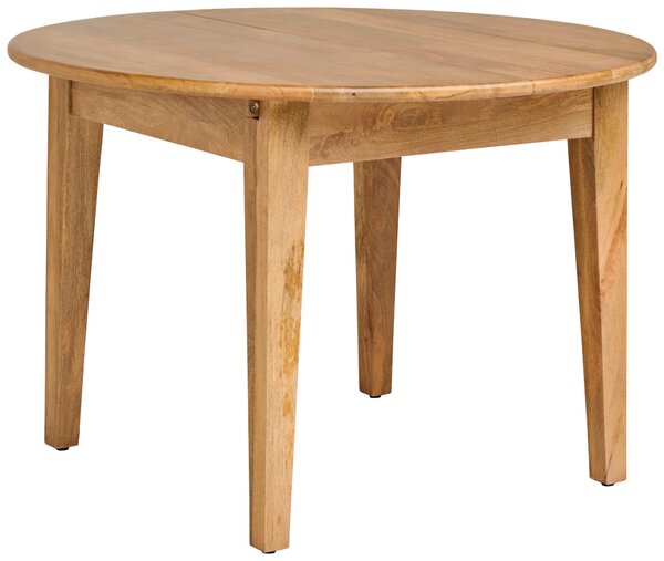 JEDÁLENSKÝ STÔL, mangové drevo, prírodná farba, 115/76/115 cm Livetastic - Online Only jedálne, Online Only