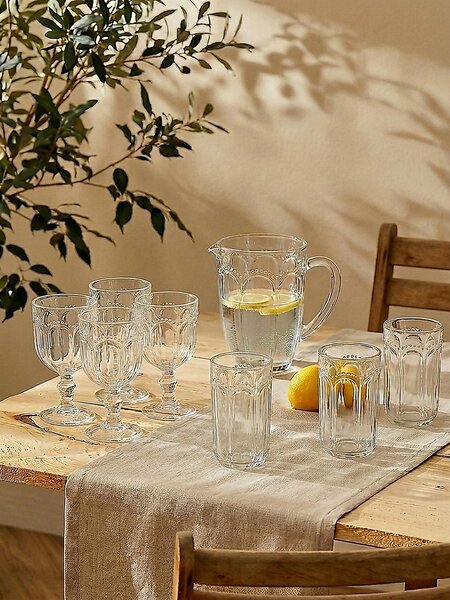 Sinsay - Sada pohárov so zdobením 4 pack - clear