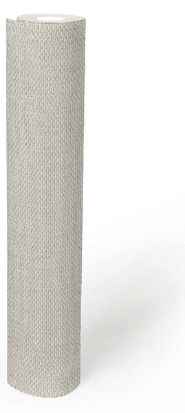 A.S. Création | Vliesová tapeta na stenu DIMEX 2025 3443-11 | 0,53 x 10,05 m | metalická, biela