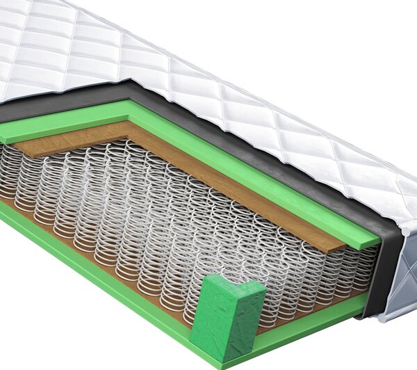 PRUŽINOVÝ MATRAC, 90/200 cm Boxxx - Matrace, Online Only