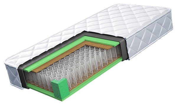 PRUŽINOVÝ MATRAC, 90/200 cm Boxxx - Matrace, Online Only