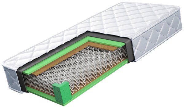 PRUŽINOVÝ MATRAC, 90/200 cm Boxxx - Matrace, Online Only
